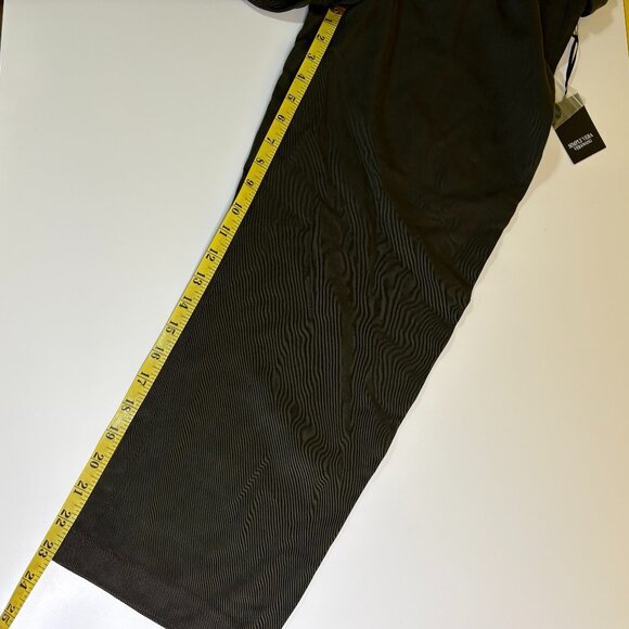 Simply Vera Wang Womens High Rise Capri Pleated Pants Size XS Olive Green Preppy - Picture 6 of 8